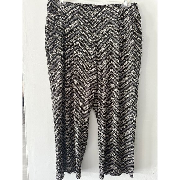 John Paul Richard Wide Leg Palazzo‎ Pants size Large - Picture 1 of 4